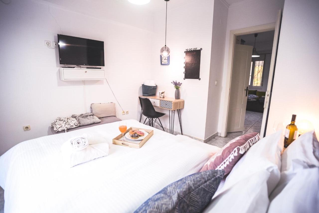Lux Apartment Downtown Serres Exterior foto